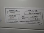 Yamato Vacuum Drying Oven