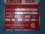 Allsteel Allsteel 3810 Shear