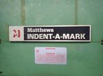 Matthews  Marking Machine