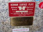 Herman Granite Surface Plate