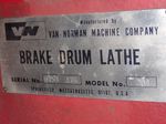Van Norman Brake Drum Lathe