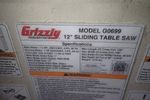 Grizzly Sliding Table