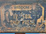 Wisdom 12 Ton Shop Press