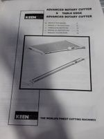 Keencut Advanced Rotary Cutter  Table Edge Cutter