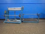 Bruno Machinery Unwind Roller Stand