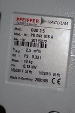 Pfeiffer Vacuum Pump