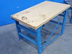  Wood Top Table