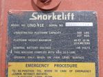 Snorkelift Boom Lift
