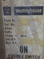 Westinghouse Bus Plug