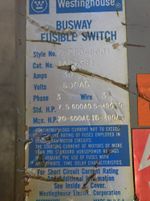 Westinghouse Bus Plug