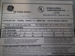 General Electric Fusible Disconnect