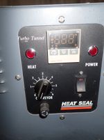 Heat Seal Heat Shrink Tunnel W Conveyor