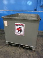 Hippo Hopper Steel Bin