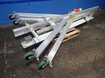 Spanco Aluminum Portable Gantry Crane W Hoist