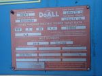 Doall Vertical Bandsaw