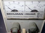 Behlman Invar Dc Power Supply