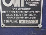 Columbia Marking Tools Stamping Press