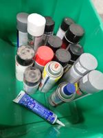 Rustoleum Spray Paint   Adhesive