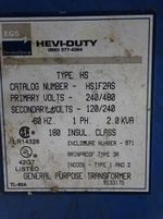 Hevi Duty Transformer