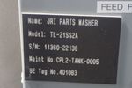 Jri Jri Tl21ss2a Parts Washer