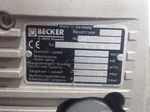 Becker Vacuum Pump Assembly