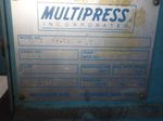 Multipress Multipress Mp6tr Itsx608 Table Hydraulic Press