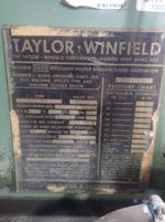 Taylorwinfield Spot Welder