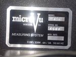 Microvu Microvu M438 Video Measuring System