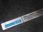 Brookfield Small Sample Adapter