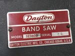 Dayton Horizontal Bandsaw