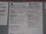 General Electric Fusible Disconnect