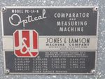 Jones  Lamson Optical Comparito