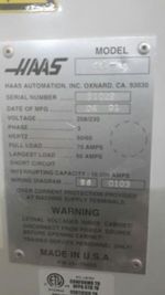 Haas Haas Vs3 Vertical Machining Center