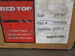 Red Top Carbide Tipped Hammer Drill Bits