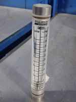 Blue White Flow Meter