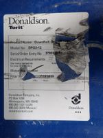 Donaldson Torit Donaldson Torit Df0312 Dust Collector