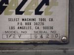 Select Machine Tool Co Vertical Mill