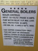 General Boilers General Boilers Mge36 Boiler