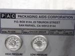 Pac Packaging Aids Corp Pvg18 Drop Bag Sealer 