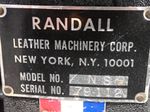 Randall Randall Nsb Beveling Machine