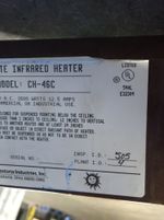 Fostoria Infrared Heater