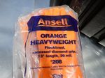 Ansell Orange Heavy Weight Gloves