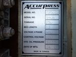 Accurpress Press Brake