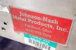 Johnsonnash Metal Products Power Belt Conveyor
