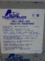Acme Transformer Transformer Disconnect