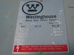 Westinghouse Fusible Disconnect