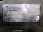 Swivel Metal Cutting Band Saw