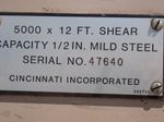Cincinnati Shear