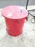 Justrite Waste Container