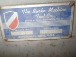 Burke Machine Horizontal Table Top Milling Machine